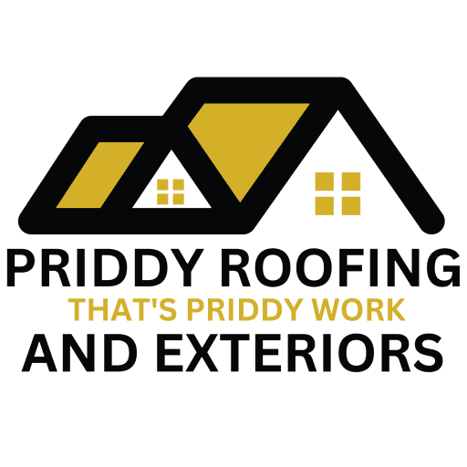 Priddy Roofing & Exterior logo without background