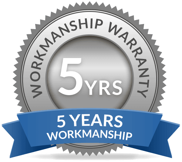 5 year warranty