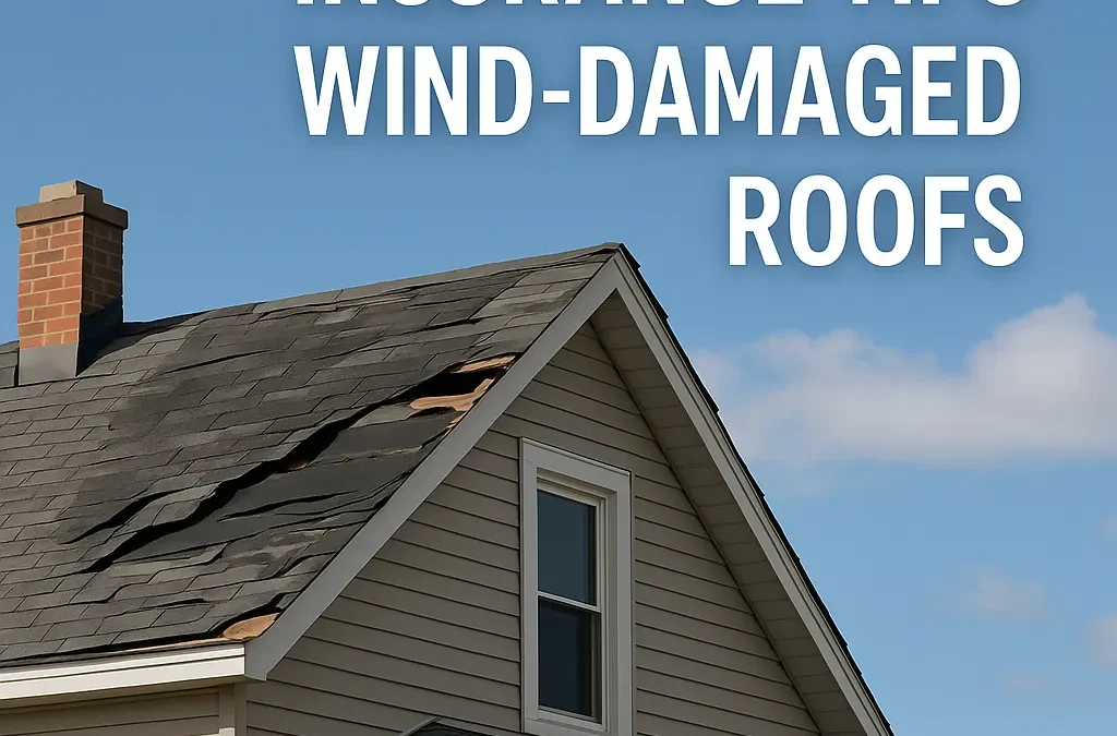Insurance Tips for Wind-Damaged Roofs