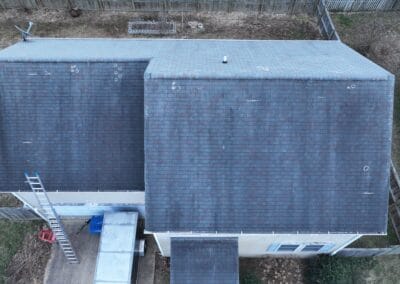 Before look of roof before the project