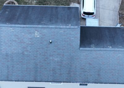 Before look of roof before the project