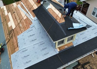 Before look of roof for the roof replacement