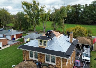 Before look of roof for the roof replacement