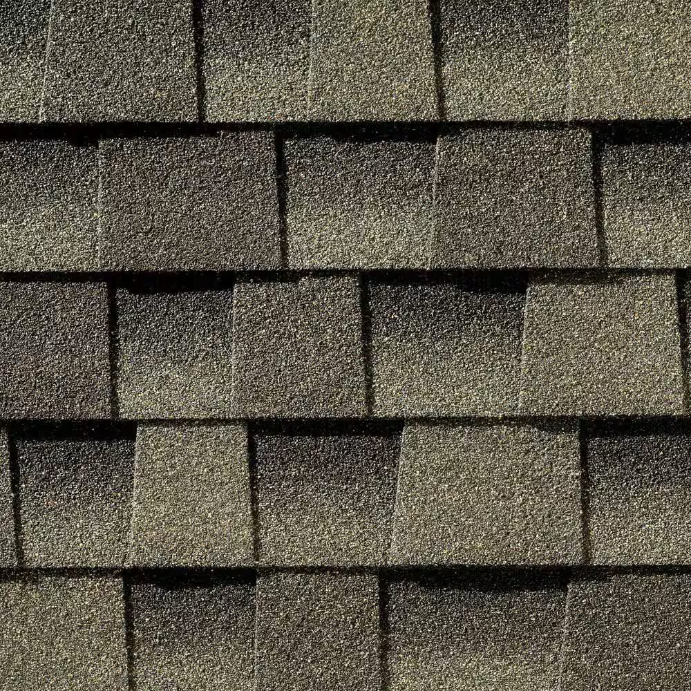 GAF Timberline HDZ Weathered Wood Owens Corning Duration architectural shingles in Colonial Slate