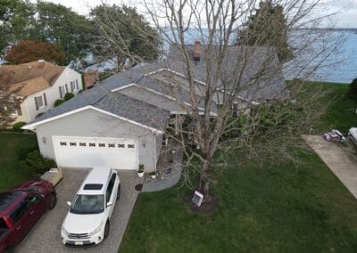 After look or roof with Owens Corning Duration shingles in Slate Stone Gray