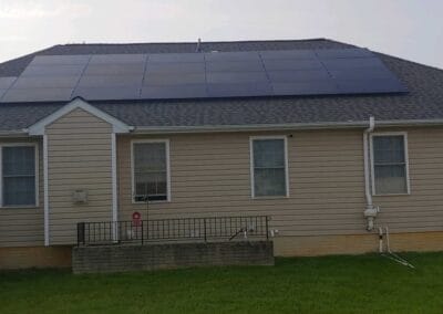 After look of roof project with GAF Timberline HDZ shingles in Cedar Falls