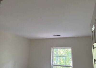 After look of house with roof ventilation