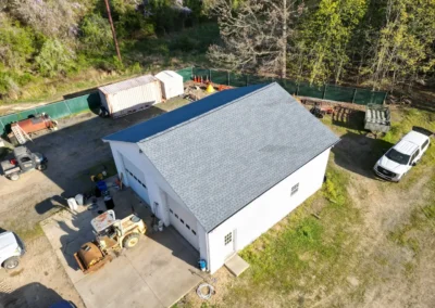After look of roof replacement with GAF Timberline HDZ shingles in Harbor Blue