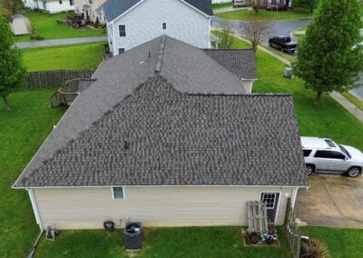 After look of roof project with GAF Timberline HDZ shingles in Cedar Falls