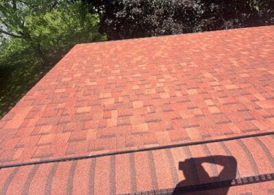 After look of roof with Owens Corning Duration shingles in Terra Cotta
