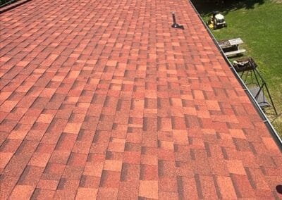 After look of roof with Owens Corning Duration shingles in Terra Cotta