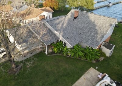 After look or roof with Owens Corning Duration shingles in Slate Stone Gray