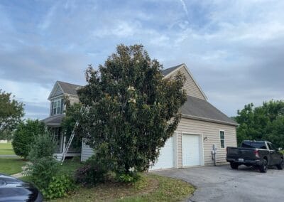 Before look of roof replacement project