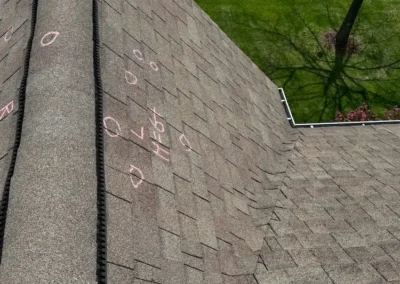 Before look of roof before the replacement