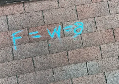 Before look of roof before start of project