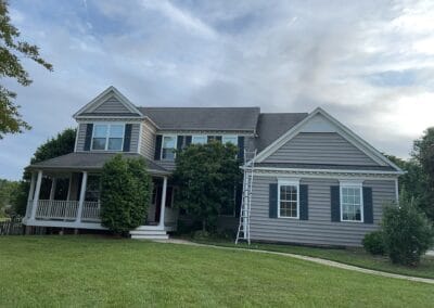 Before look of roof replacement project