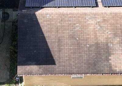 Before look of roof before the project