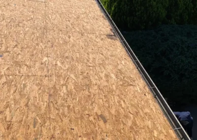 Before look of roof before installation