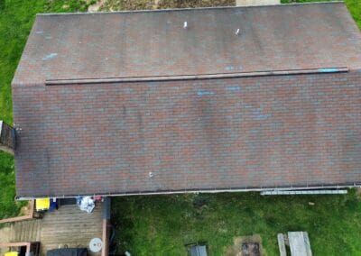 Before look of roof before start of project