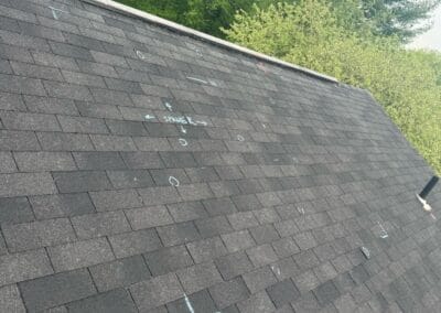 Before look of roof replacement