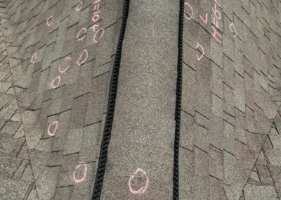 Before look of roof before the replacement