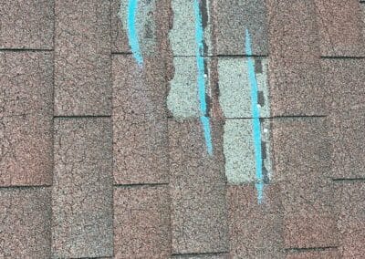 Before look of roof before start of project