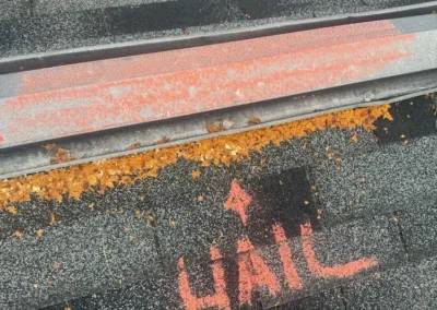 Before look of roof replacement