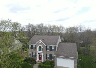 Before look of roof before roof replacement