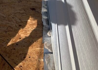 Before look of roof before installation