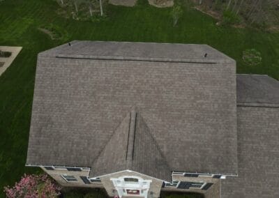 Before look of roof before roof replacement