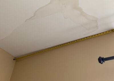 Before look of ceiling damage