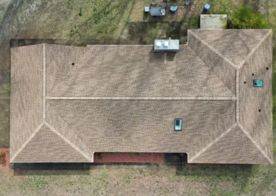 After look of roof with GAF Timberline HDZ shingles in Shakewood