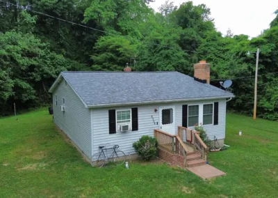After look of project with Owens Corning Duration shingles in Slate Stone Gray