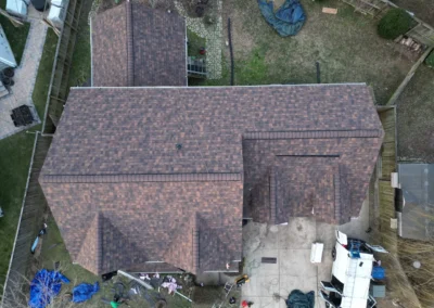 After look of roof with Owens Corning Duration shingles in Brownwood