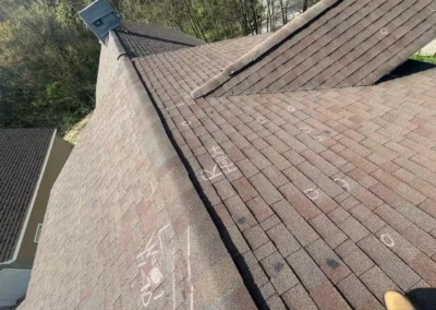 Before look of roof before project start