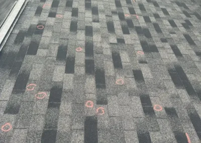 Before look of roof replacement