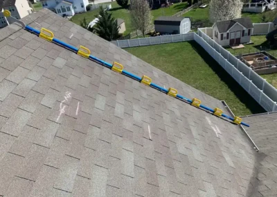 Before look of roof before the project