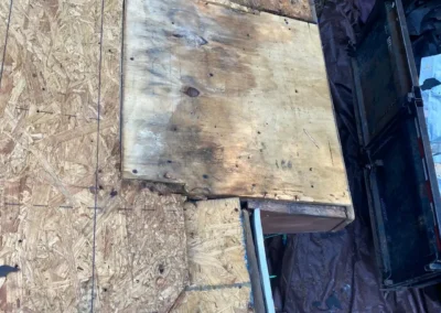 Before look of the house before the roof replacement