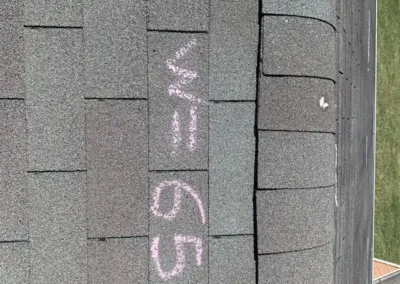 Before look of roof before the project