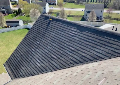 Before look of roof before the project