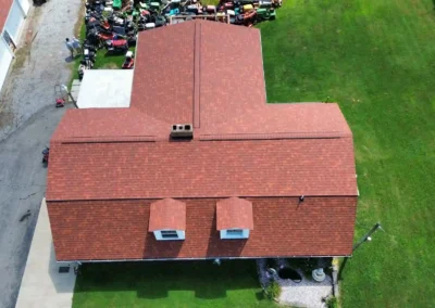 After look of the roof with Owens Corning Duration shingle on Terra Cotta