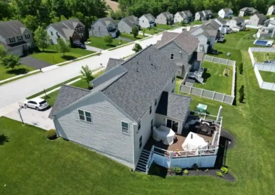 After look of roof after replacement