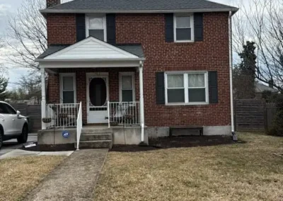After look of project with GAF Timberline HDZ shingles in Pewter Grey for the roof