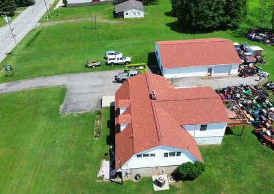 After look of the roof with Owens Corning Duration shingle on Terra Cotta