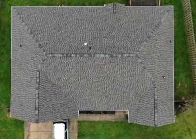 After look of roof project with GAF Timberline HDZ shingles in Cedar Falls
