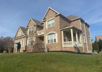 After look of the roof with the GAF Timberline HDZ® shingles in Charcoal.