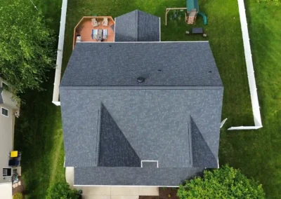 After roof look with Owens Corning Duration shingles in Onyx Black