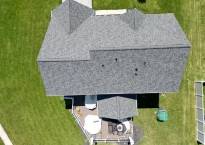 After look of roof after replacement