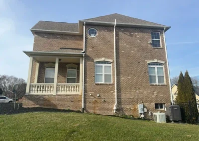 After look of the roof with the GAF Timberline HDZ® shingles in Charcoal.
