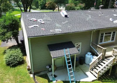 Before look of roof before the replacement